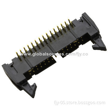 2.54mm Ejector Header, Dual-row R/A, 500V AC Dielectric withstanding